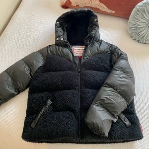 Hunter Oversized Sherpa Puffer
